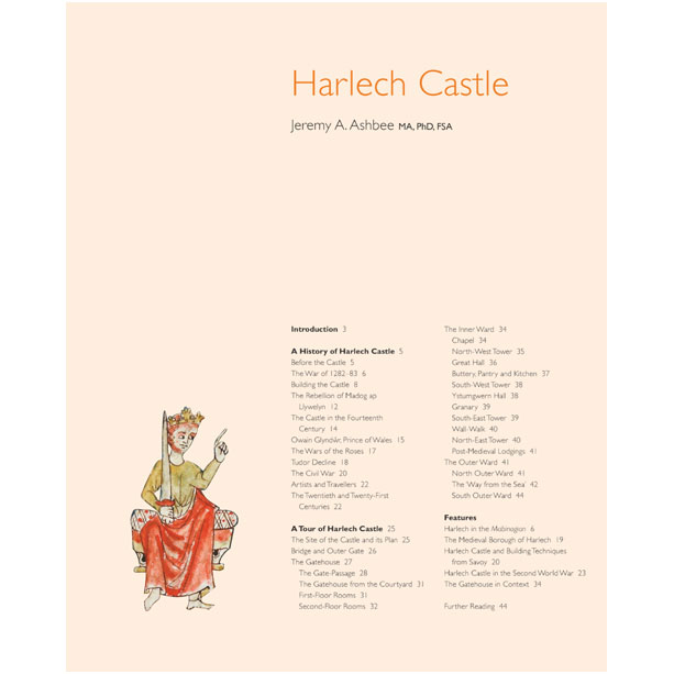 Harlech Castle Guidebook  World Heritage Site 