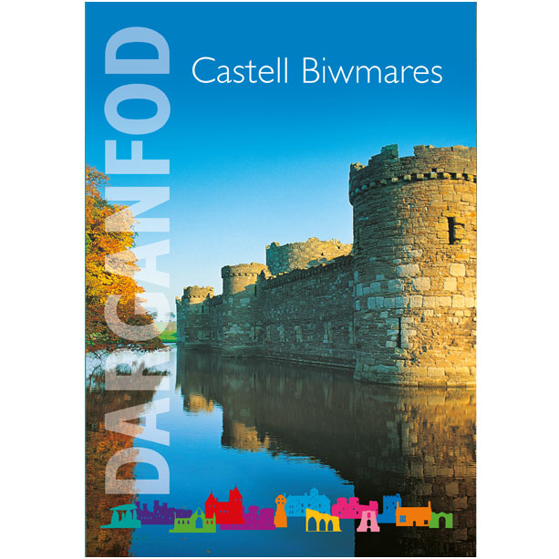 Welsh language Beaumaris Castle Pamphlet Guide