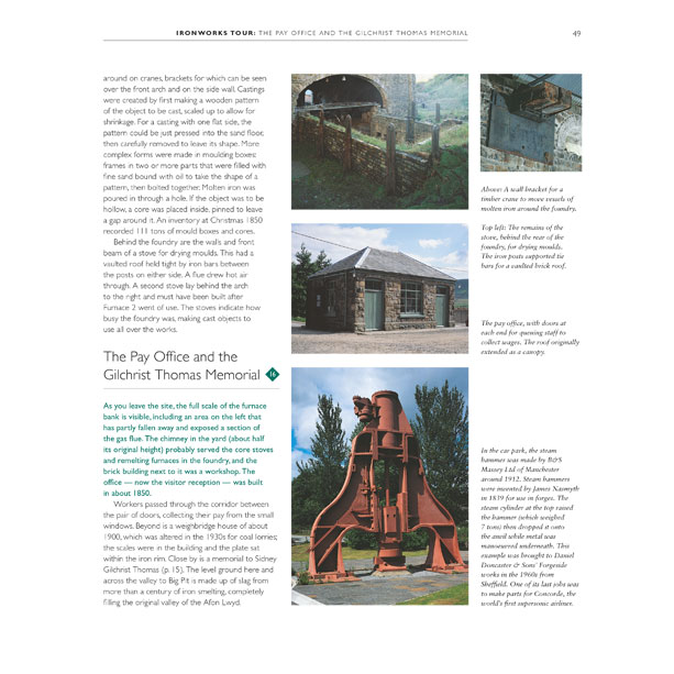 Blaenavon Ironworks Guidebook  World Heritage Site