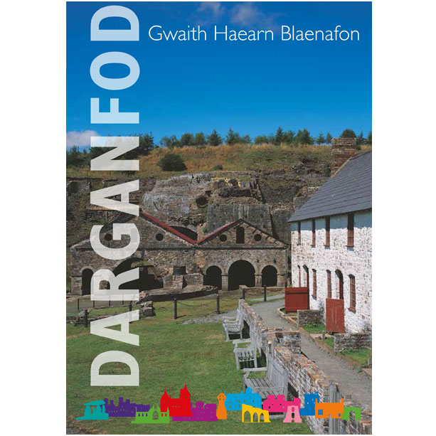 Welsh language Blaenavon Ironworks Pamphlet Guide