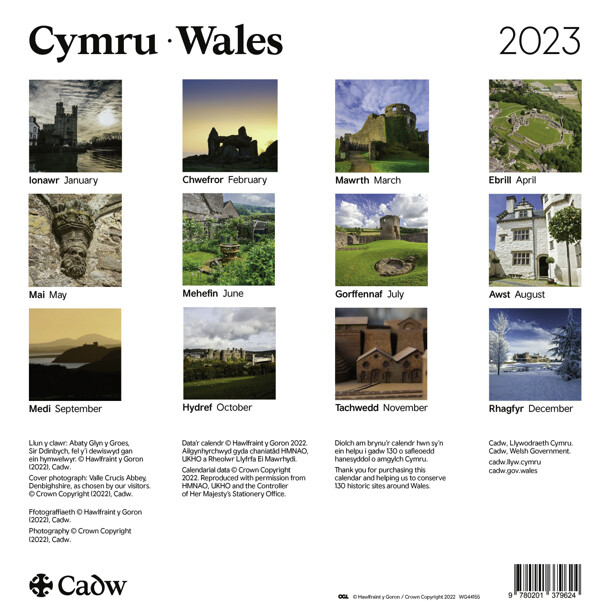 Cadw Calendar 2023