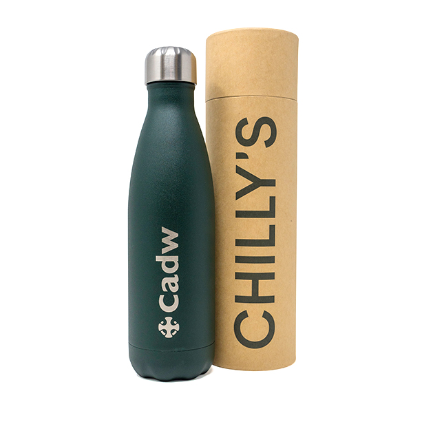 Cadw Chilly's Bottle — Green