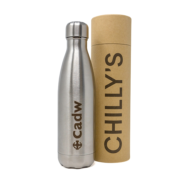 Cadw Chilly's Bottle — Stainless