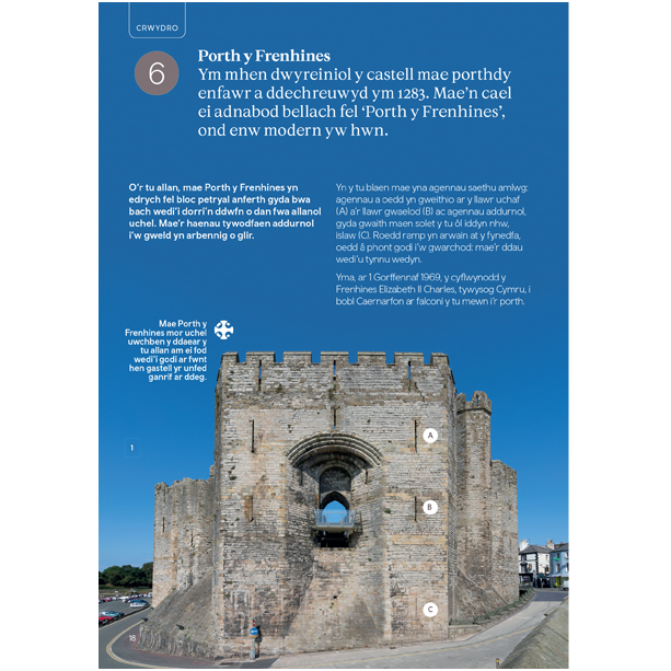 Caernarfon Castle Guidebook — World Heritage Site (Welsh)