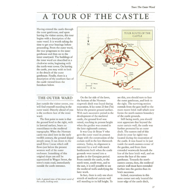 Laugharne Castle Guidebook 