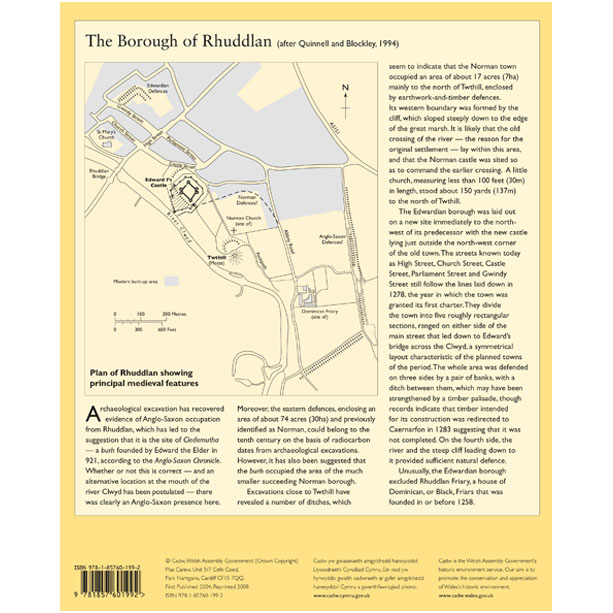 Rhuddlan Castle Pamphlet Guide