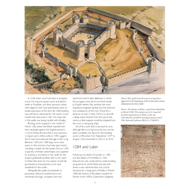 Rhuddlan Castle Pamphlet Guide