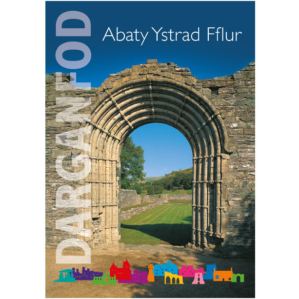 Welsh language Strata Florida Abbey Pamphlet Guide