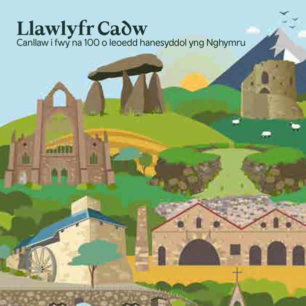 The Cadw Handbook - A guide to over 100 historic places in Wales