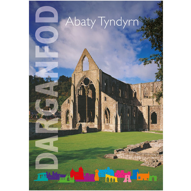 Welsh language Tintern Abbey Pamphlet Guide